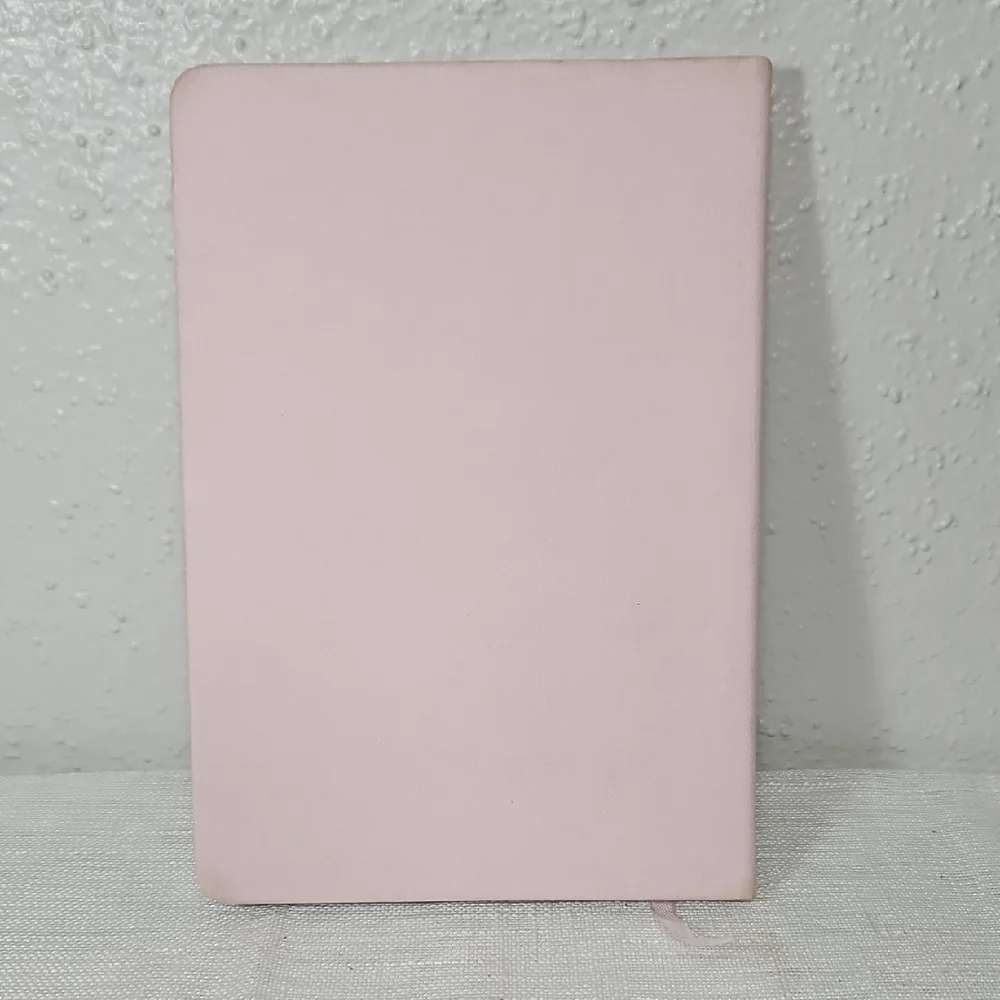Pink Work Hard Stay Humble Be Kind Take the Leap college rule Notebook Journal